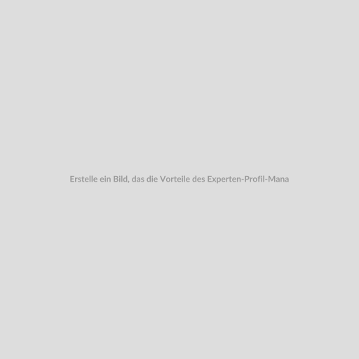 Erstelle ein Bild, das die Vorteile des Experten-Profil-Managements auf beraterportal.net zeigt. Nutze Symbole wie Profile, verschiedene Plattformen und ein zentrales Management-Tool, um die Funktionen und Vorteile zu visualisieren.