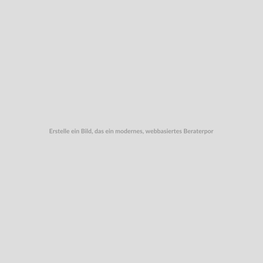 Erstelle ein Bild, das ein modernes, webbasiertes Beraterportal darstellt, das von Beratern und Coaches genutzt wird. Es sollte die Einfachheit und Effizienz der Plattform widerspiegeln.