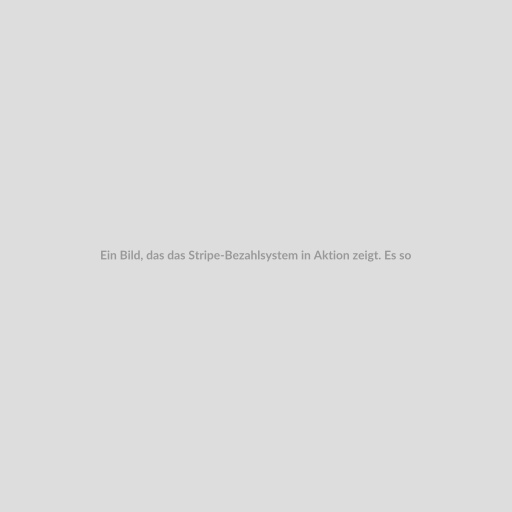 Ein Bild, das das Stripe-Bezahlsystem in Aktion zeigt. Es sollte eine einfache und intuitive Benutzeroberfläche darstellen, die den Komfort und die Sicherheit der Zahlungsabwicklung hervorhebt.