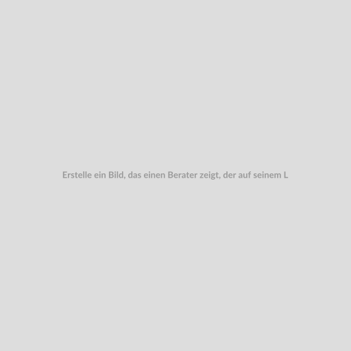 Erstelle ein Bild, das einen Berater zeigt, der auf seinem Laptop arbeitet und dabei den Festnetz-Hotline-Service von beraterportal.net nutzt. Es sollte die Idee der jederzeitigen und überall möglichen Kommunikation mit Klienten vermitteln, während gleichzeitig die Kontrolle und die rechtliche Sicherheit gewahrt bleibt.