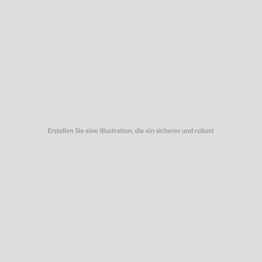 Erstellen Sie eine Illustration, die ein sicheres und robustes Rechenzentrum zeigt, welches mehrere geografische Standorte repräsentiert. Nutzen Sie Symbole oder Illustrationen, die Datensicherheit und Hochverfügbarkeit darstellen.