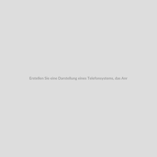 Erstellen Sie eine Darstellung eines Telefonsystems, das Anrufe über mehrere geografisch verteilte Routen leitet. Es sollte die Idee der ständigen Verfügbarkeit und Zuverlässigkeit vermitteln.