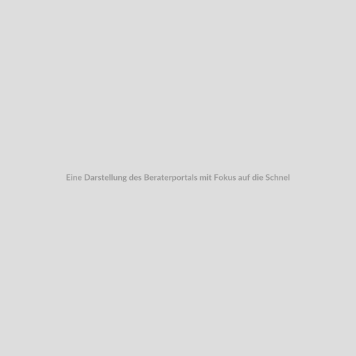 Eine Darstellung des Beraterportals mit Fokus auf die Schnellsuchfunktion. Im Vordergrund könnten Berater und Kunden in einer Online-Beratungssitzung dargestellt werden, während sie die MSchnellsuche verwenden.