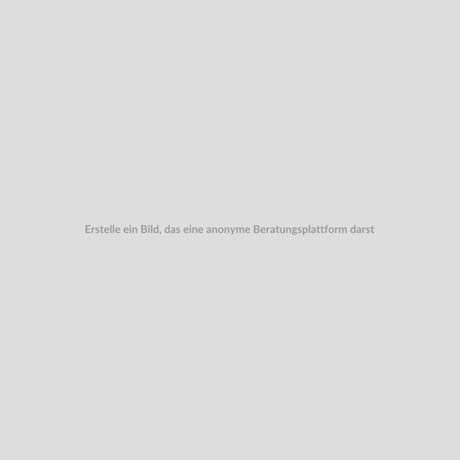 Erstelle ein Bild, das eine anonyme Beratungsplattform darstellt, auf der ein Berater und ein Klient in einer sicheren, diskreten Umgebung kommunizieren. Im Hintergrund sollten Elemente der Online-Kommunikation wie ein Videochat, ein Telefonat oder eine Textnachricht zu sehen sein.