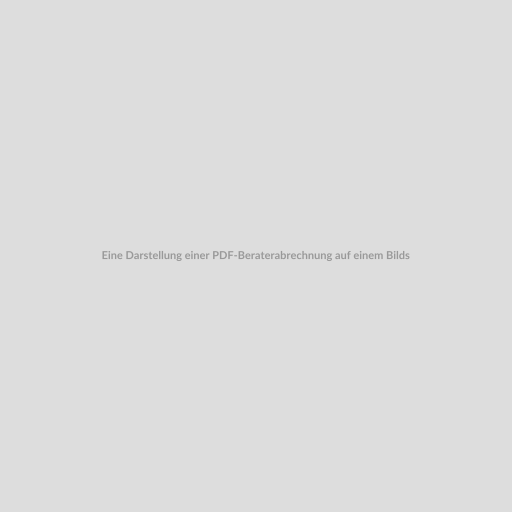 Eine Darstellung einer PDF-Beraterabrechnung auf einem Bildschirm, mit dem Logo von Beraterportal.net im Hintergrund. Ein Gefühl von Effizienz und Einfachheit wird vermittelt.