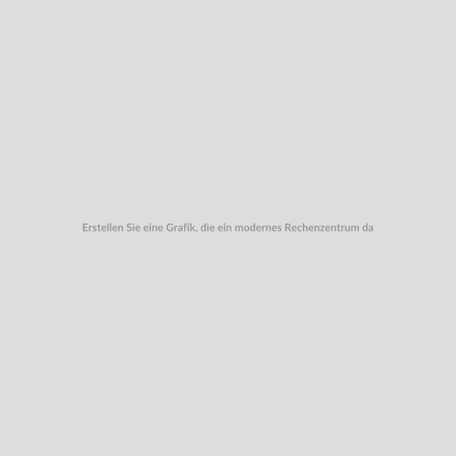 Erstellen Sie eine Grafik, die ein modernes Rechenzentrum darstellt, mit dem Fokus auf Sicherheit und Leistung. Die Grafik sollte Elemente enthalten, die auf den Standort Köln hinweisen, wie etwa den Kölner Dom oder andere bekannte Wahrzeichen.