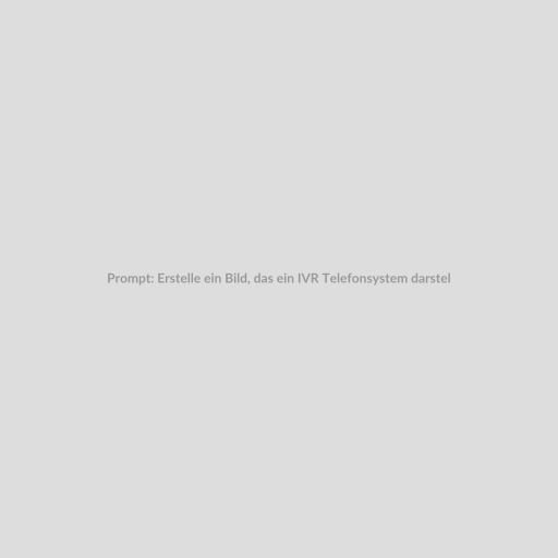 Prompt: Erstelle ein Bild, das ein IVR Telefonsystem darstellt, das in einem Beratungsunternehmen eingesetzt wird. Betone die zeitunabhängige Kommunikation und die einfache Verwaltung.