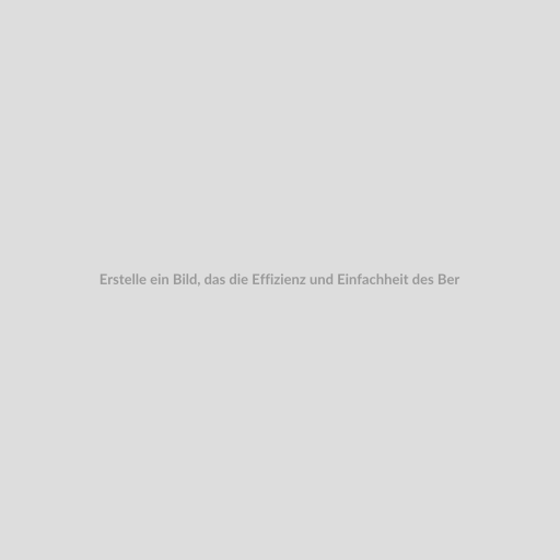 Erstelle ein Bild, das die Effizienz und Einfachheit des Beraterportal QuickSearch Systems zeigt. Vielleicht eine Darstellung eines effektiven Workflows oder einer reibungslosen Kommunikation zwischen Berater und Kunde.
