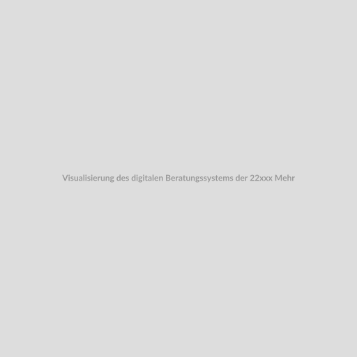 Visualisierung des digitalen Beratungssystems der 22xxx Mehrwertdienst Hotline, mit einer Darstellung von sicheren und effizienten Beratungsgesprächen, die unabhängig von Ort und Zeit stattfinden.