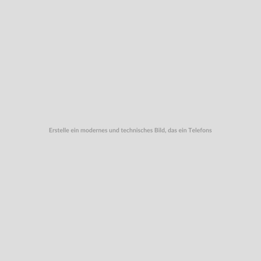 Erstelle ein modernes und technisches Bild, das ein Telefonsystem symbolisiert, das durch mehrere Server an verschiedenen Standorten unterstützt wird. Es sollte den Eindruck von Zuverlässigkeit, Effizienz und moderner Technologie vermitteln.