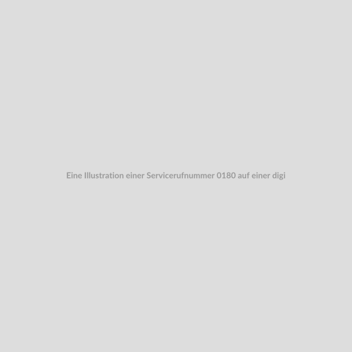 Eine Illustration einer Servicerufnummer 0180 auf einer digitalen Plattform. Im Hintergrund sind Menschen zu sehen, die als Berater oder Coaches arbeiten und die Vorteile dieser Technologie nutzen.