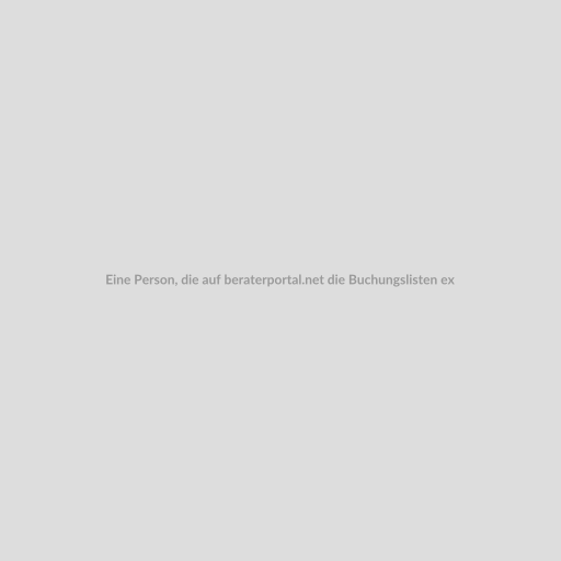 Eine Person, die auf beraterportal.net die Buchungslisten exportiert. Im Hintergrund sind verschiedene digitalisierte Buchungslisten sichtbar.